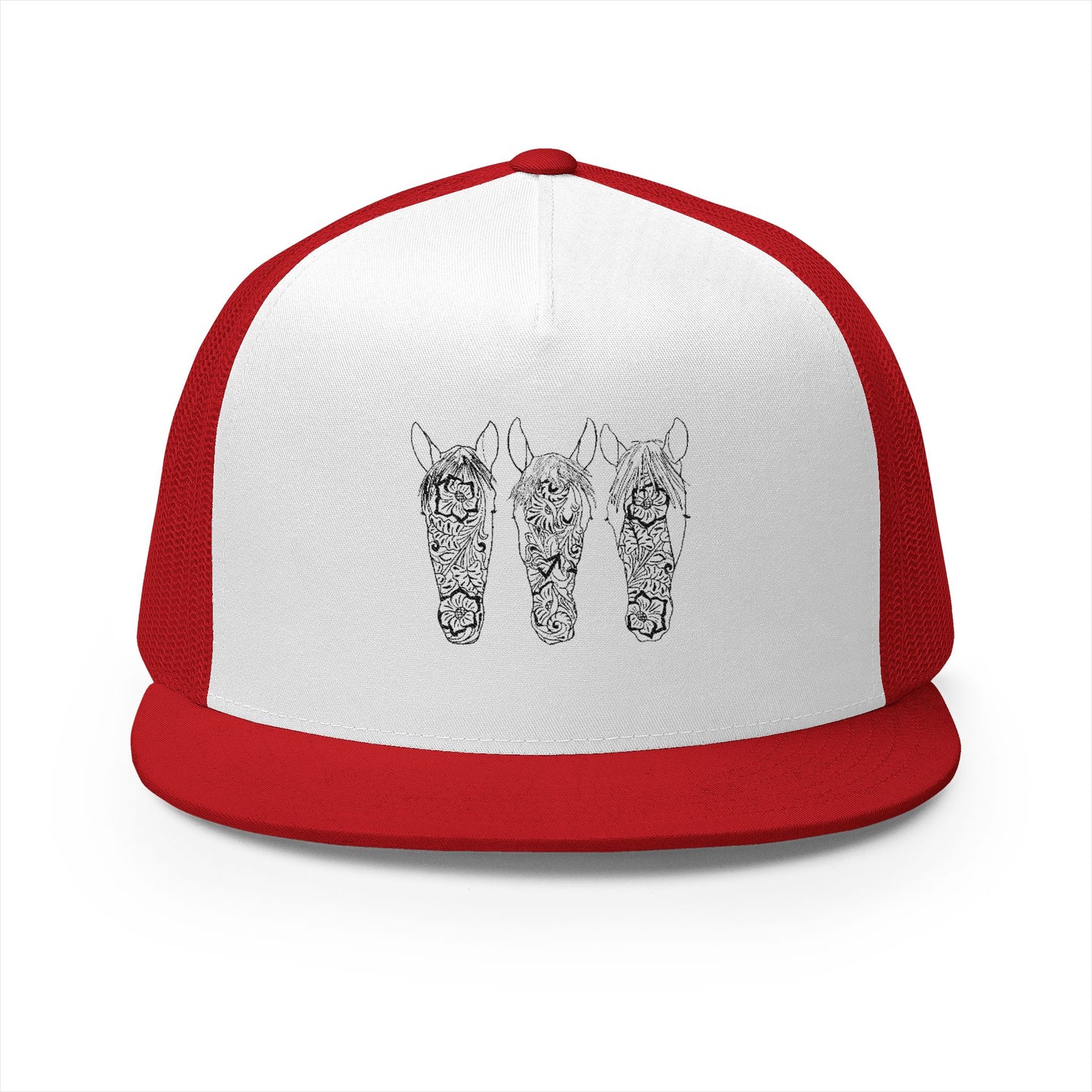 5 Panel Trucker Cap (Embroidery)