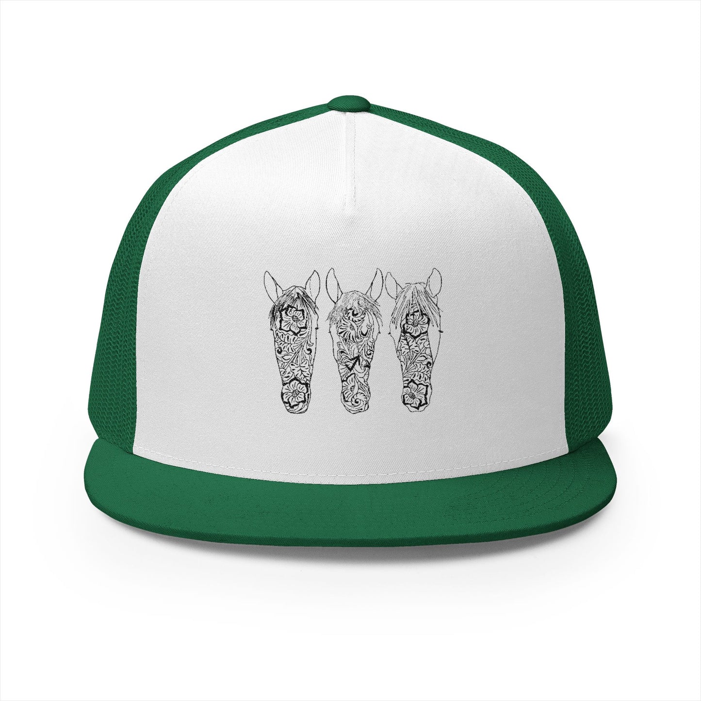 5 Panel Trucker Cap (Embroidery)