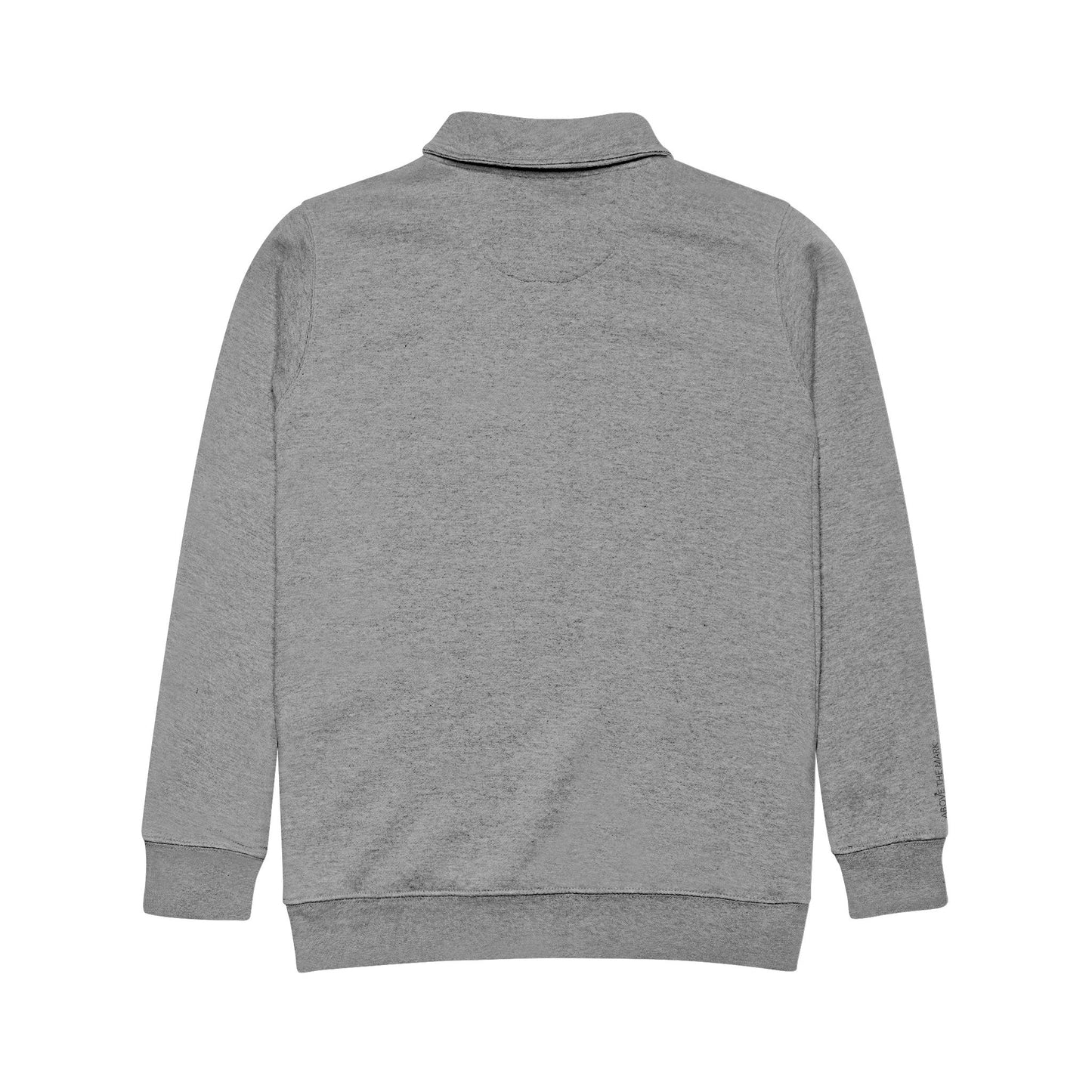 embroidered above the mark pull over