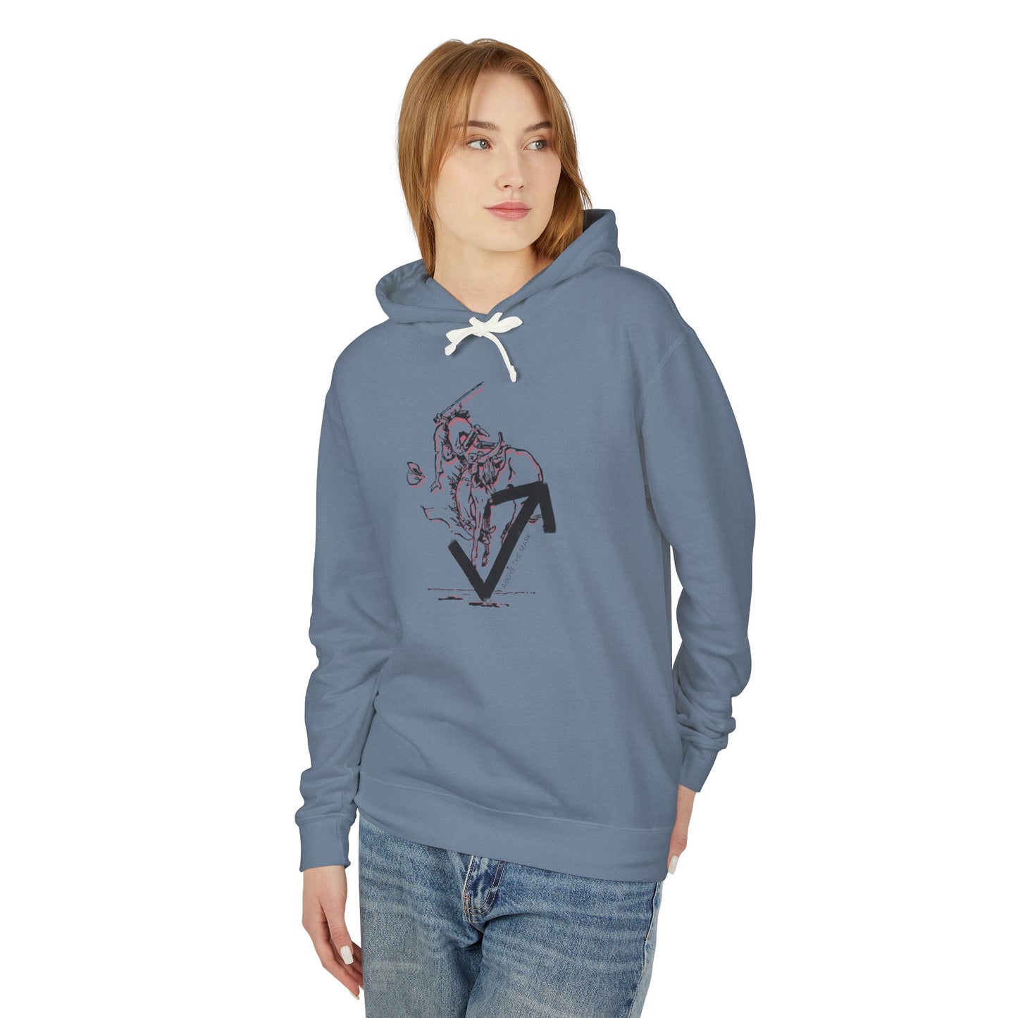 Check Mark Arrow Bucking Horse Hoodie