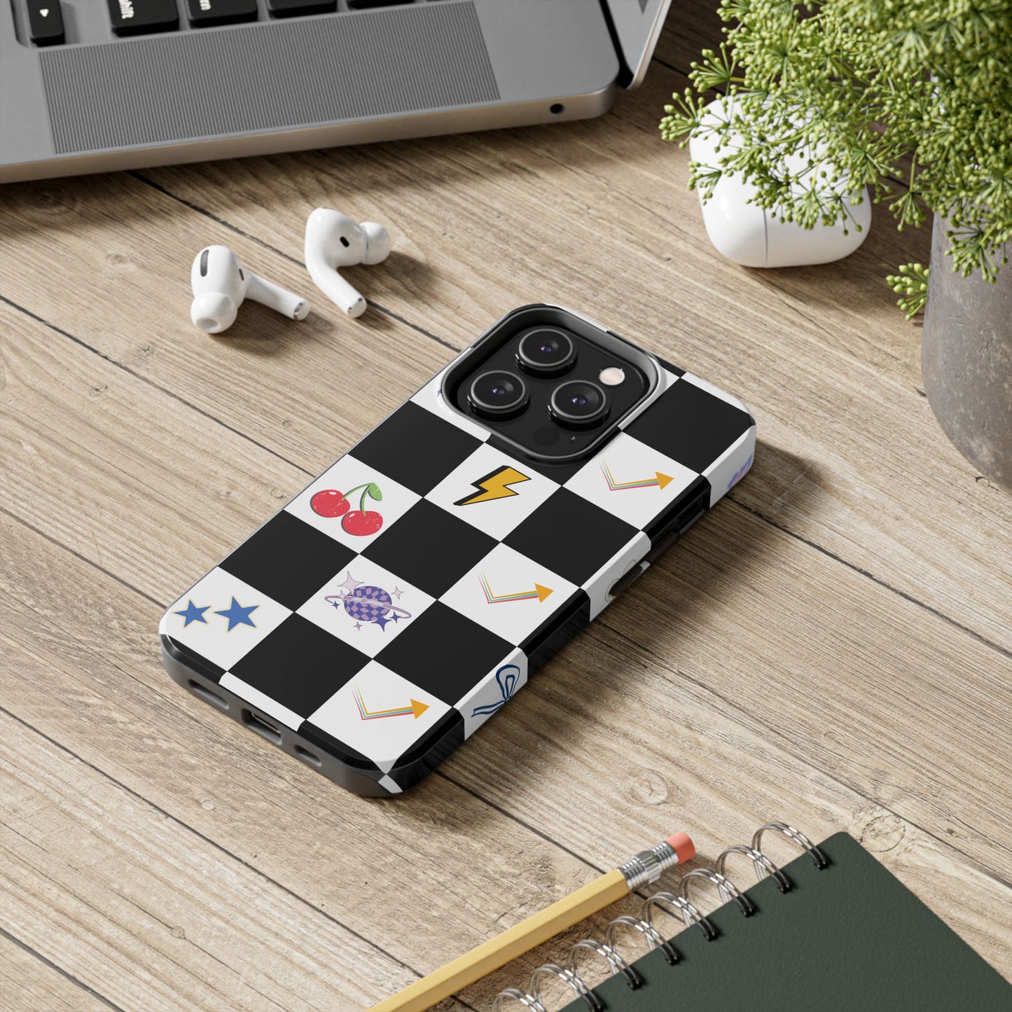 Checkerboard Iphone Case